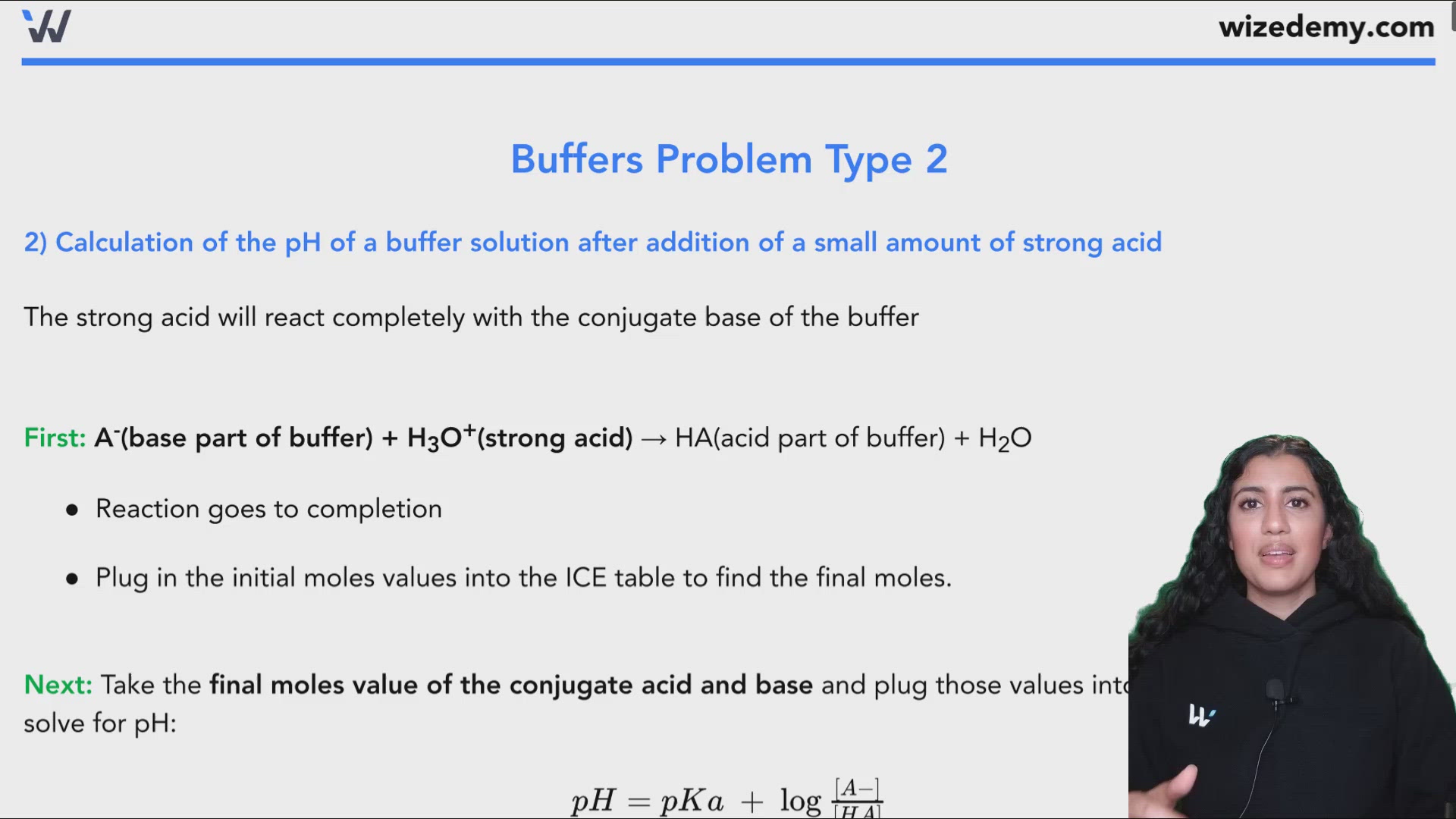 Buffers Problem Type 2 Wize University Chemistry Textbook Wizeprep