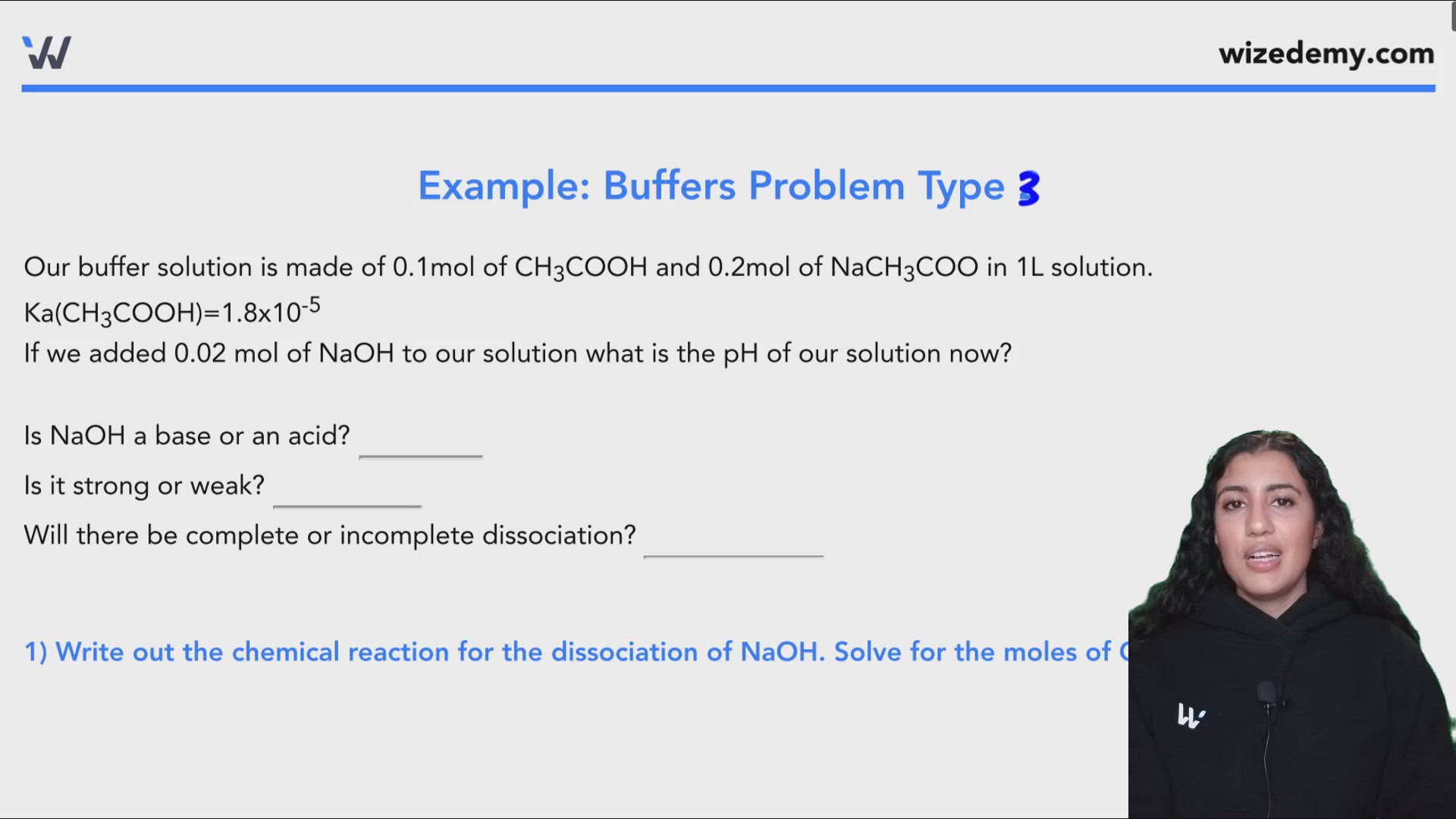 Buffers Problem Type 3 Wize University Chemistry Textbook Wizeprep