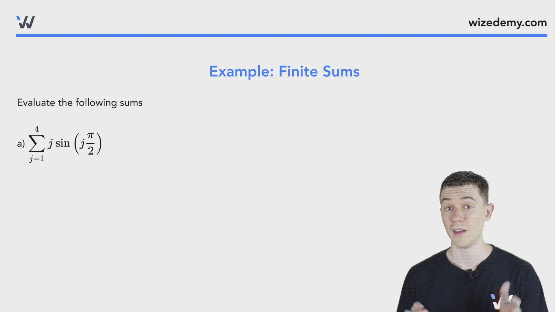 Finite Sums - Wize University Calculus 1 Textbook | Wizeprep