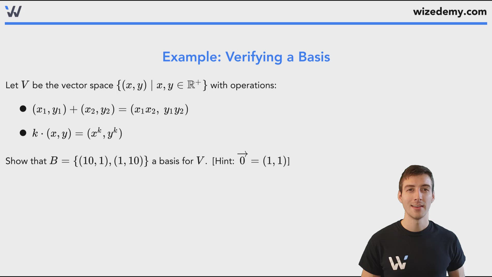 Basis and Dimension - Wize University Linear Algebra Textbook | Wizeprep