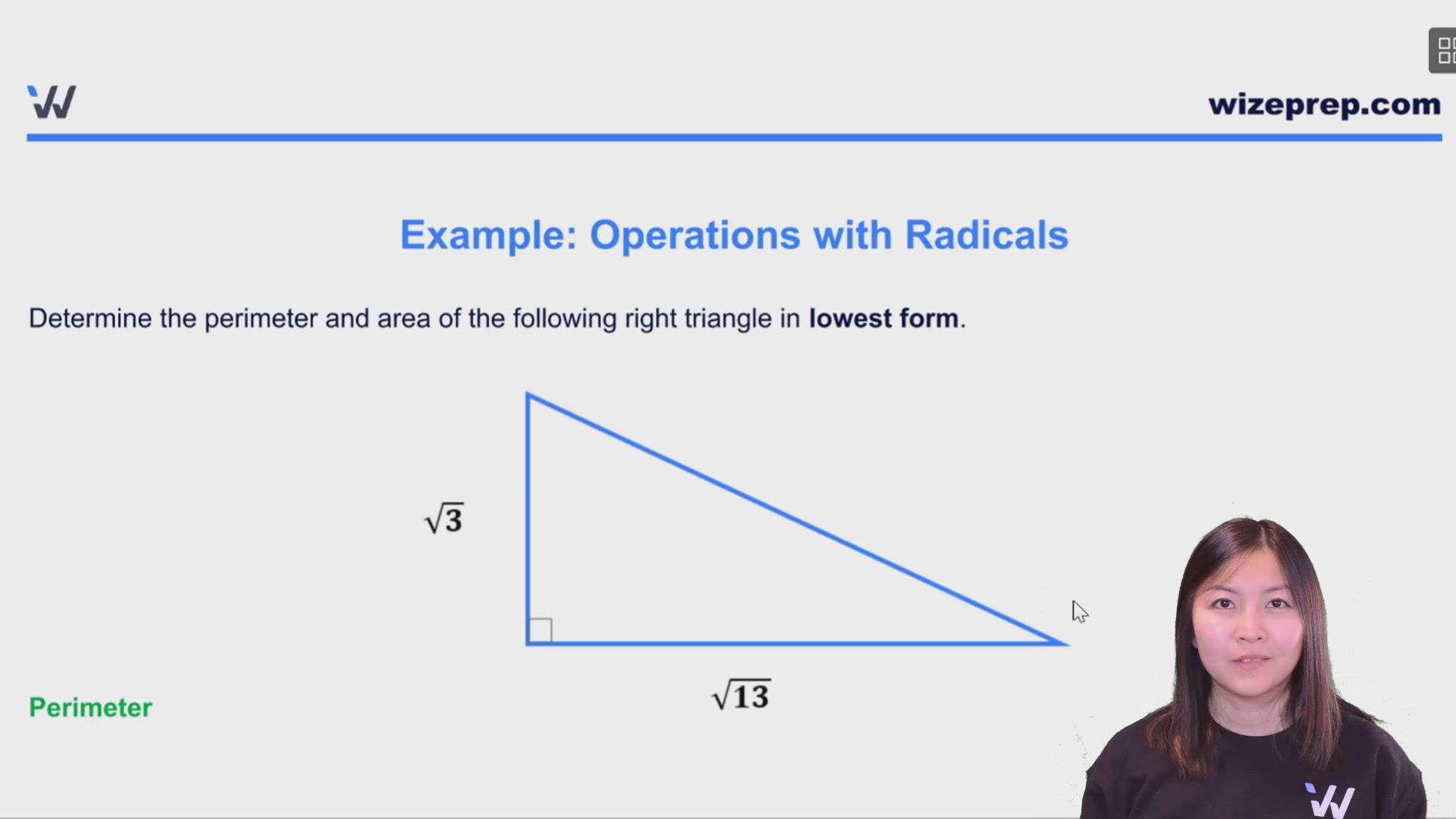 Operations with Radicals - Wize High School Grade 11 Math Textbook ...