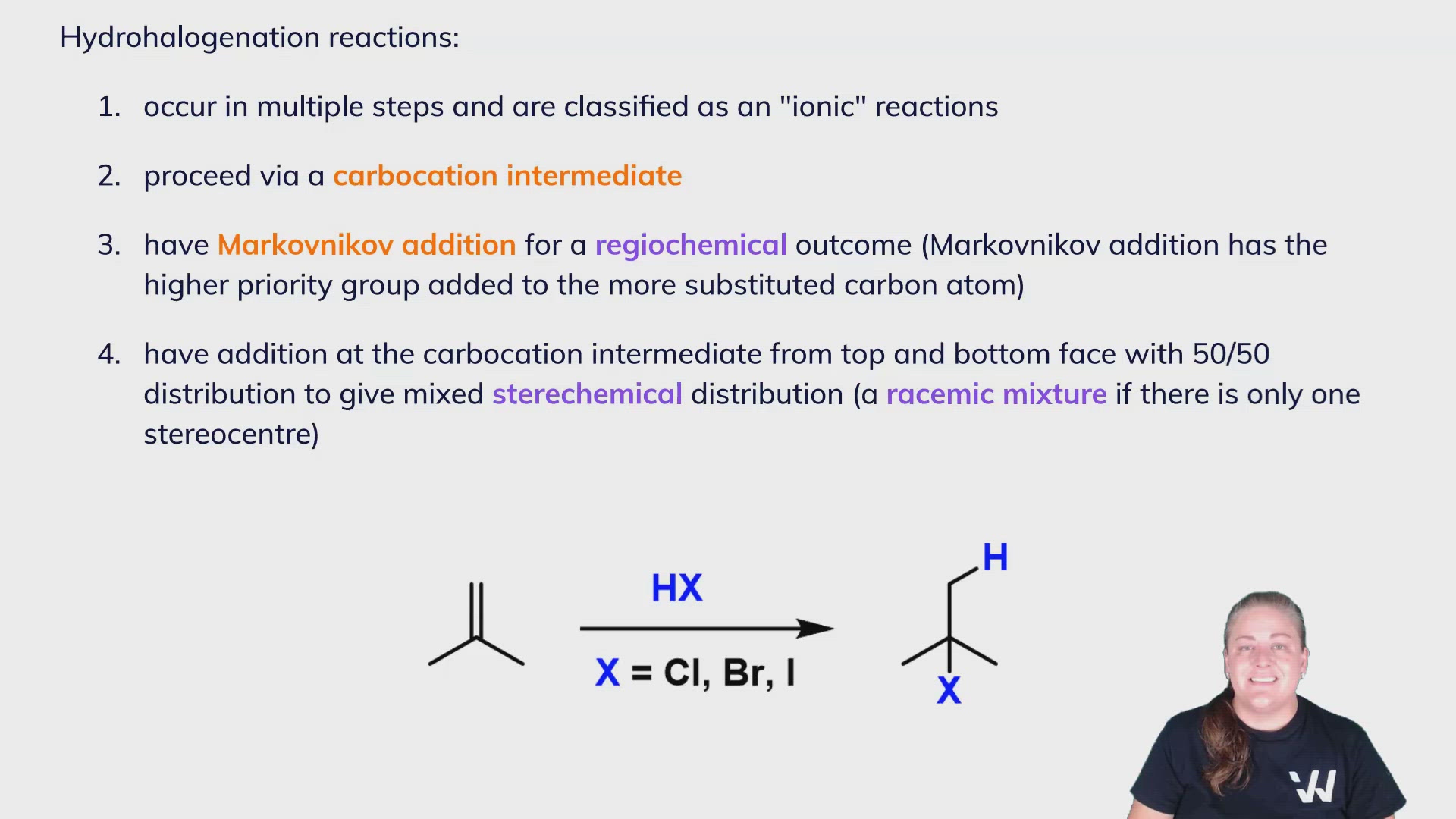 Hydrohalogenation Wize University Organic Chemistry Textbook Wizeprep