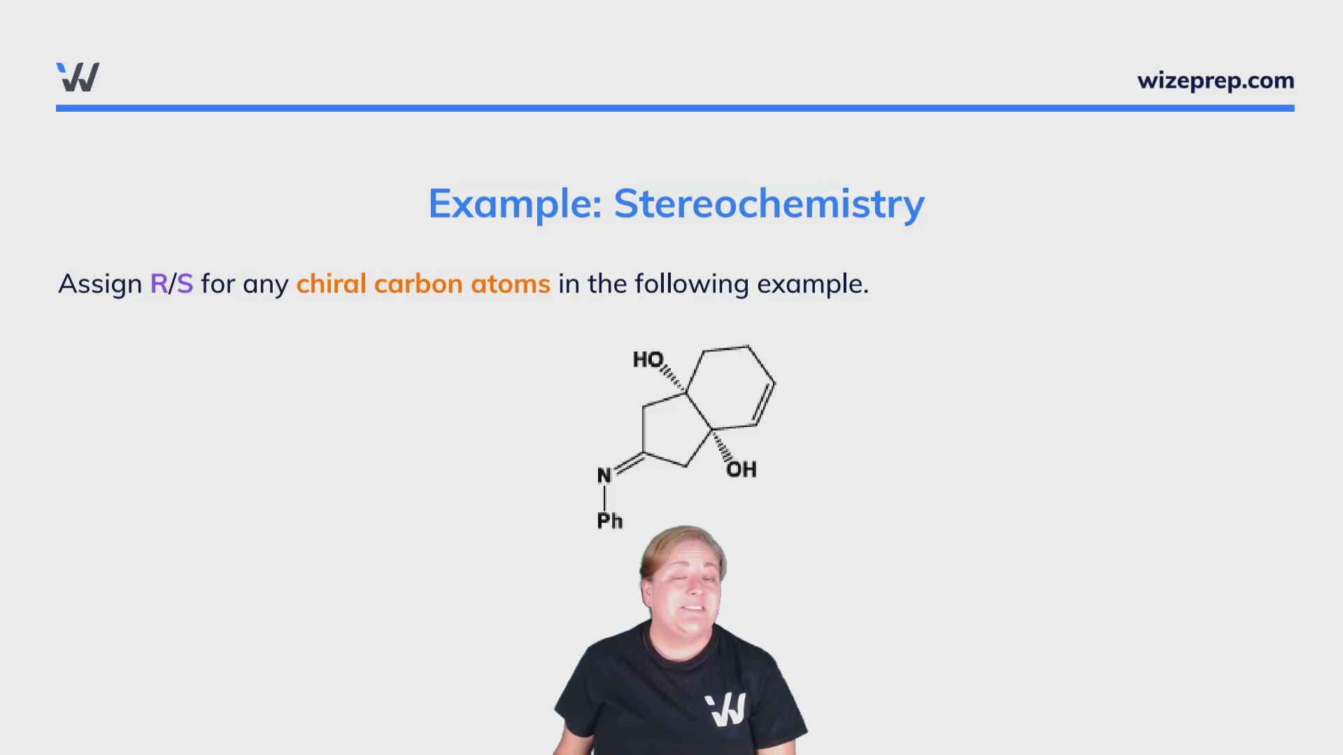 Stereoisomers IIIa - Chiral Molecules - Wize University Organic ...