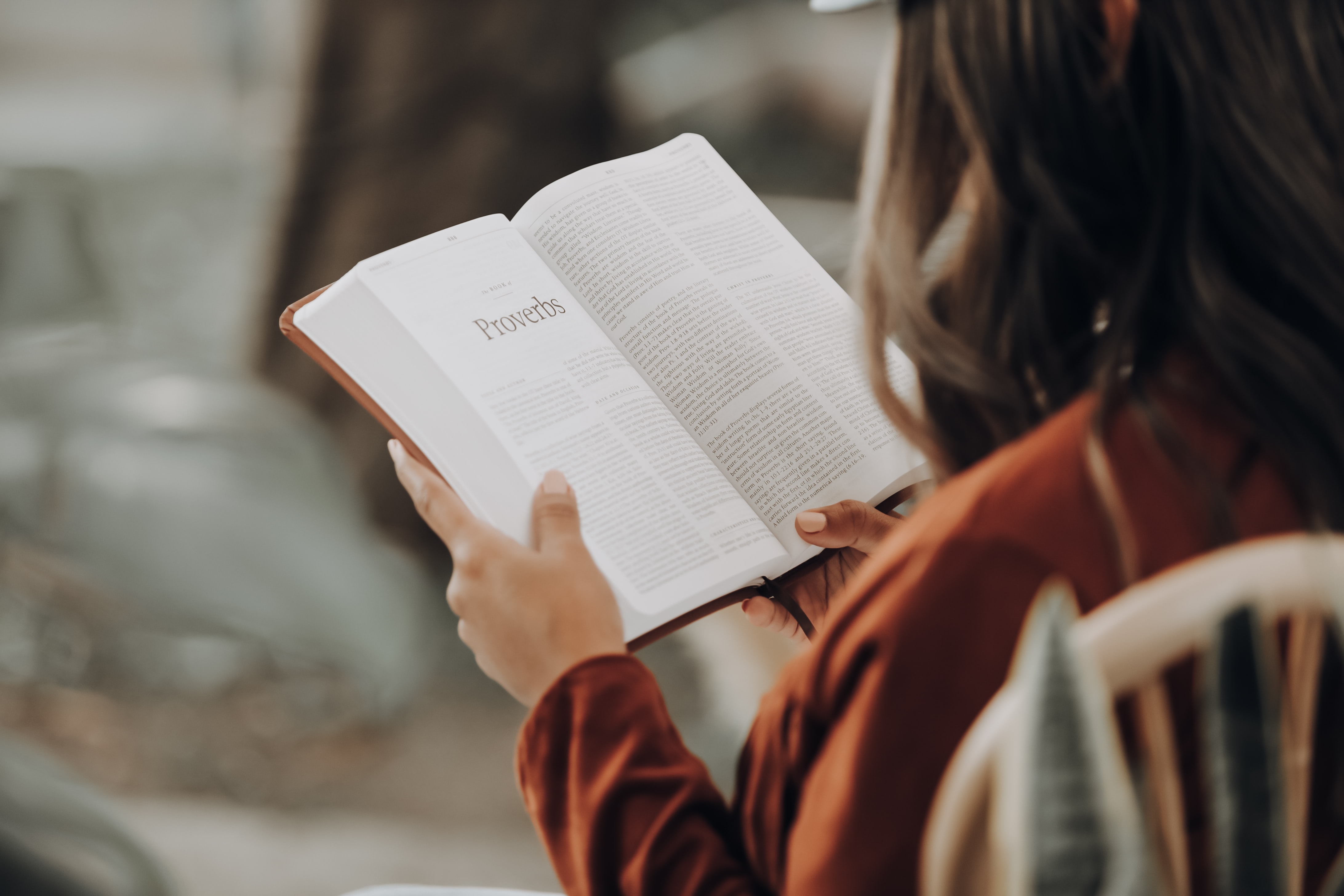 Person reading