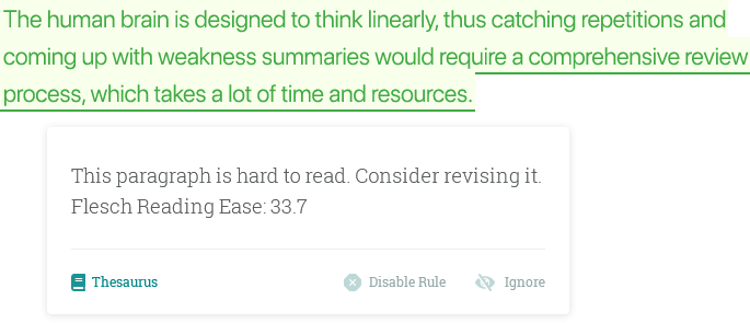 Breakdown complicated sentences