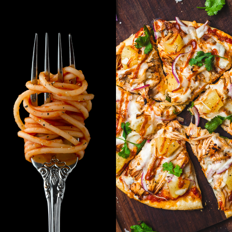 Do you like pizza or spaghetti more